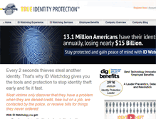 Tablet Screenshot of idwatchdog.com